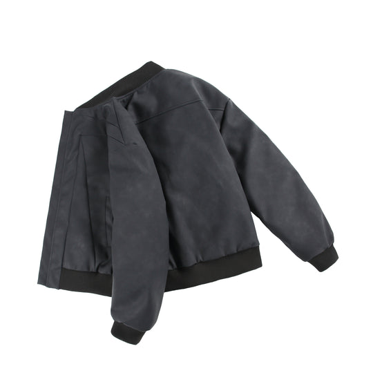 Unisex Oversize-Bomber mit minimalistischer Frontblende und strukturierter Nahtführung Shop Nory
