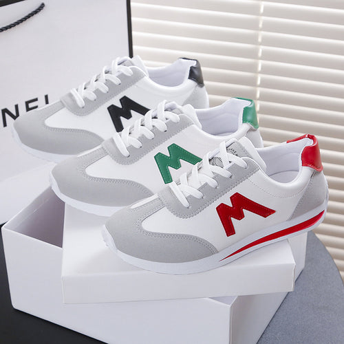 Damen Leichte Retro-Running Sneaker mit gepolsterter Komfortsohle und seitlichem Logo Shop Nory