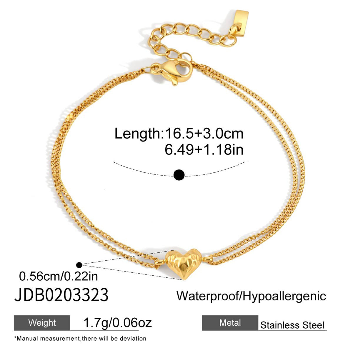 Damen Armband mit Sonnenmotiv aus hypoallergenem Edelstahl Shop Nory