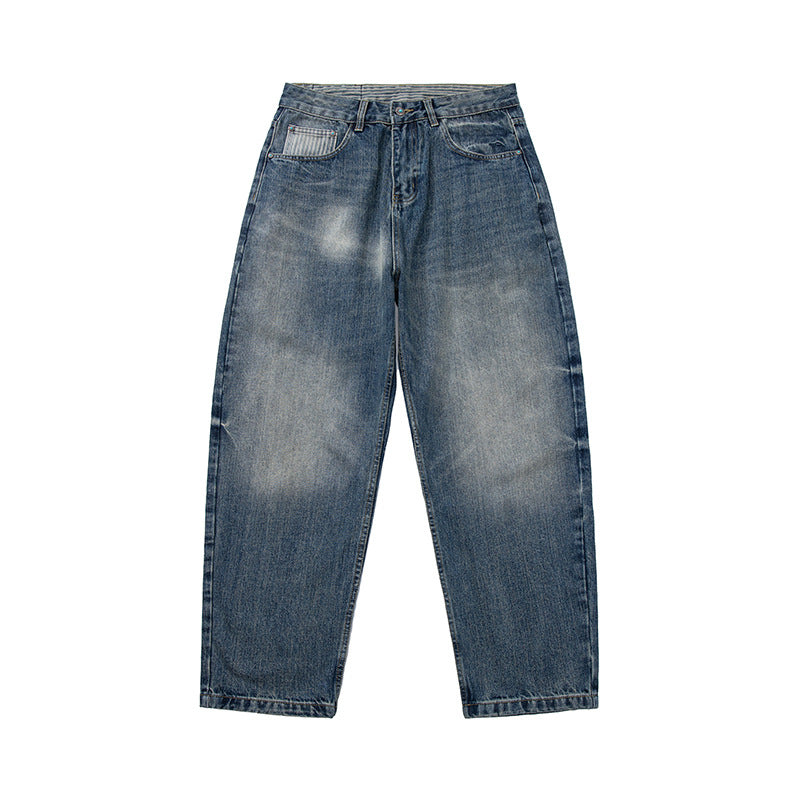 Damen Weite High‑Waist Jeans im Baggy‑Cut Shop Nory