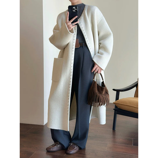 Damen Elegante und bequeme weite Anzughose Shop Nory