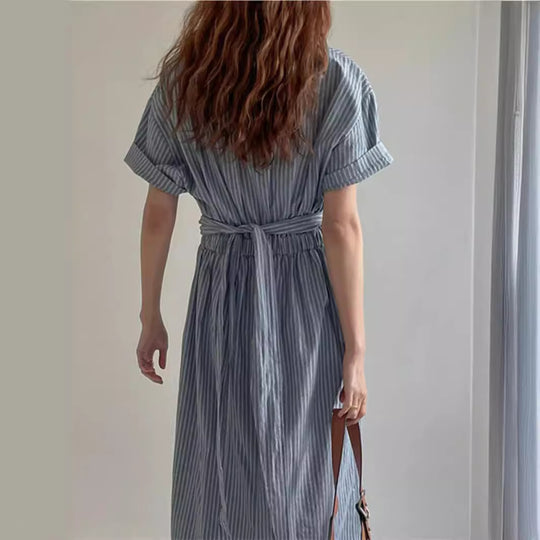 Damen Zweiteiliges Lounge-Set mit Knotenbund und weitem Bein Shop Nory