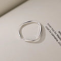 Damen Offener Ring mit geschwungenem Design und minimalistischer Ästhetik Shop Nory