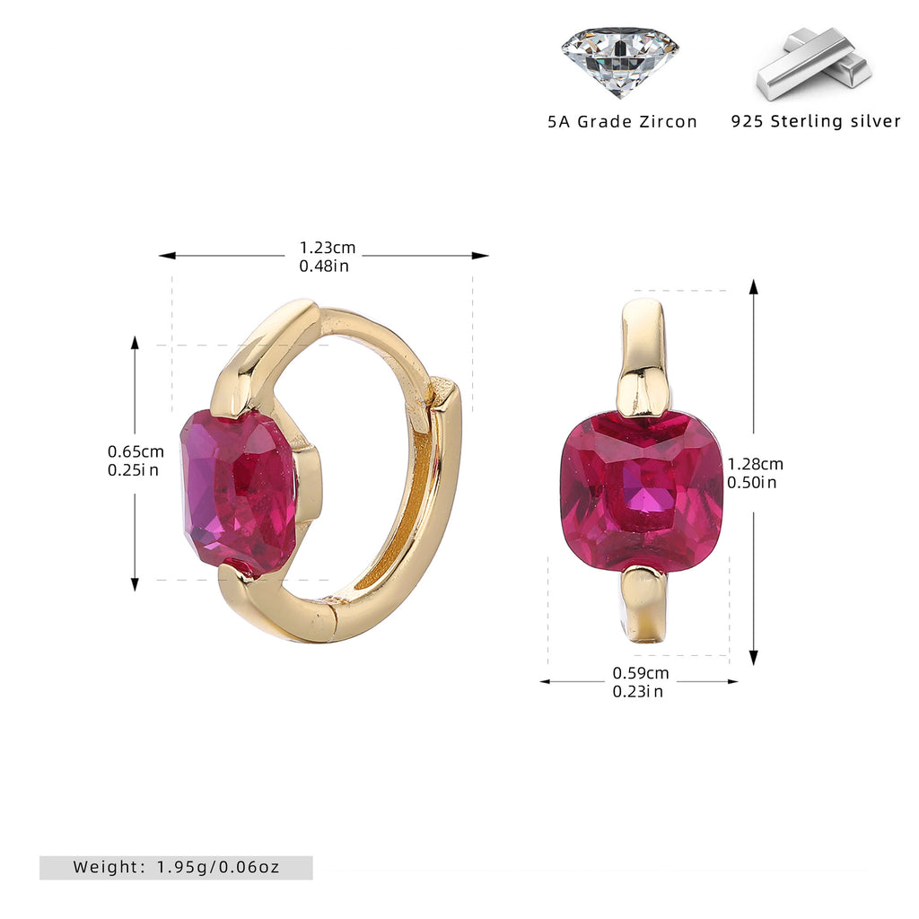 Damen Ohrhänger mit funkelndem Zirkon und hochwertigem 925 Sterling Silber Shop Nory 1782843558