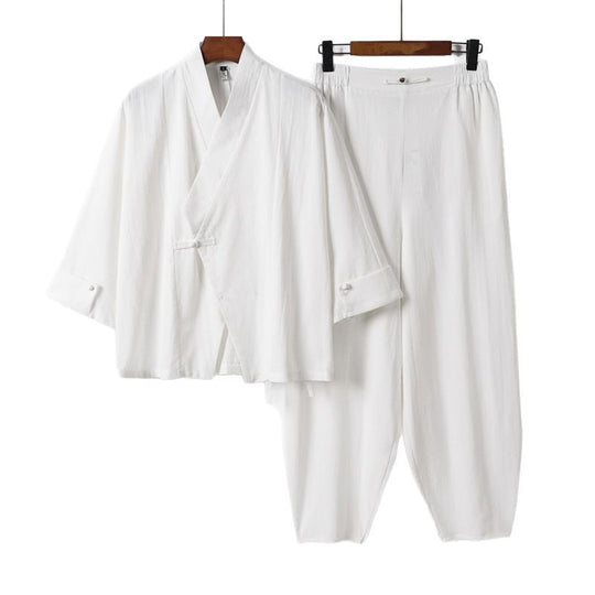 Herren Zen-inspiriertes Kimono-Loungewear-Set Shop Nory
