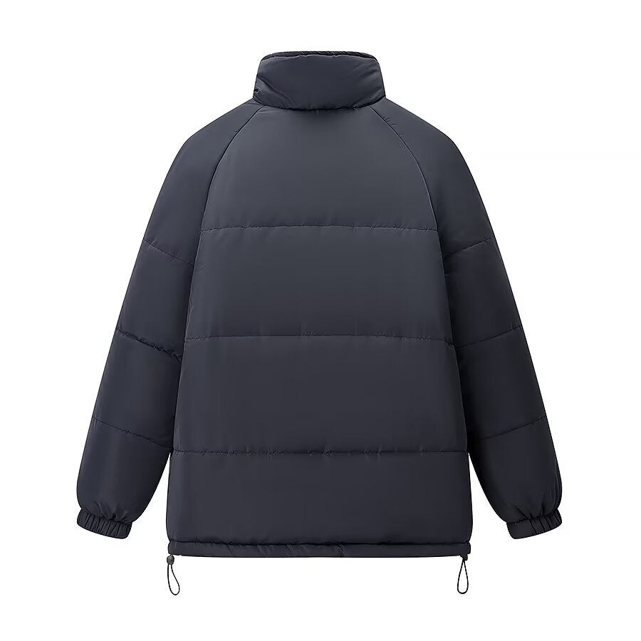 Damen Wattierte Steppjacke mit Stehkragen, Raglanärmeln und verstellbarem Saum Shop Nory