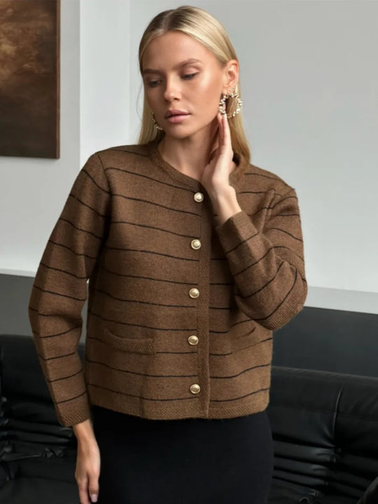 Damen Stylischer Strickblazer Shop Nory