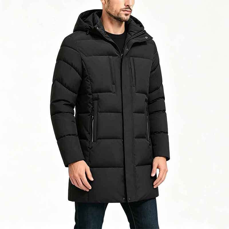 Herren funktionale Kapuzen-Steppjacke Shop Nory