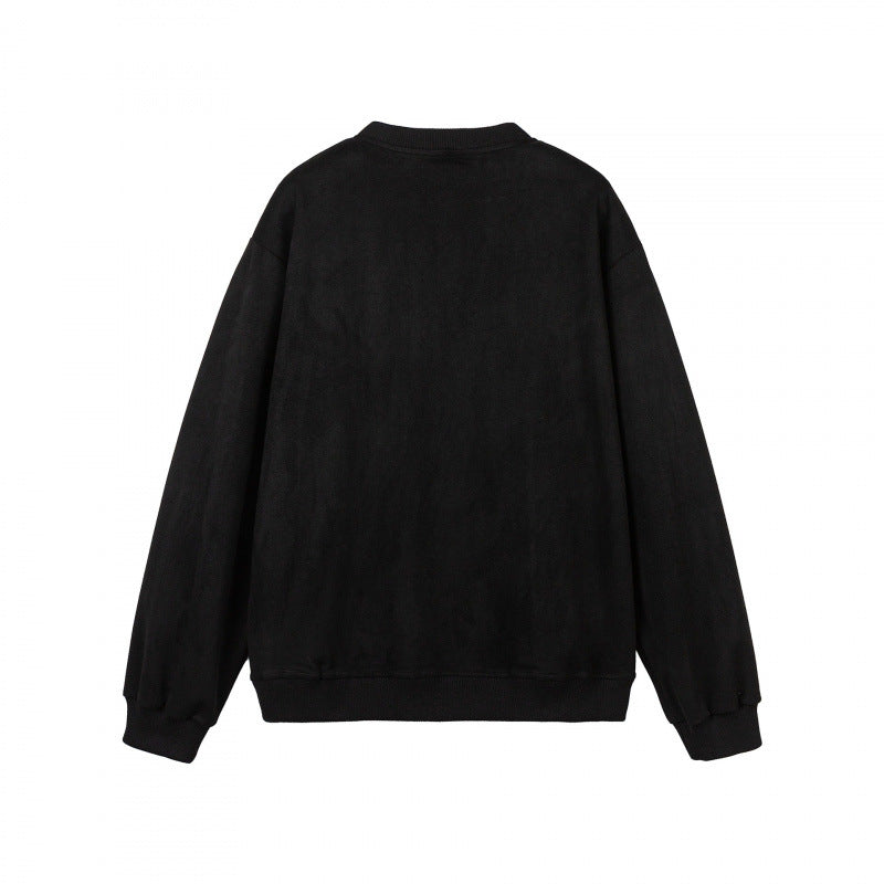 Damen Oversize-Sweatshirt mit integriertem Hemdkragen‑Einsatz und tiefem V‑Ausschnitt Shop Nory