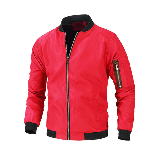 Herren Modische Bomberjacke mit praktischen Taschen Shop Nory 1788241895