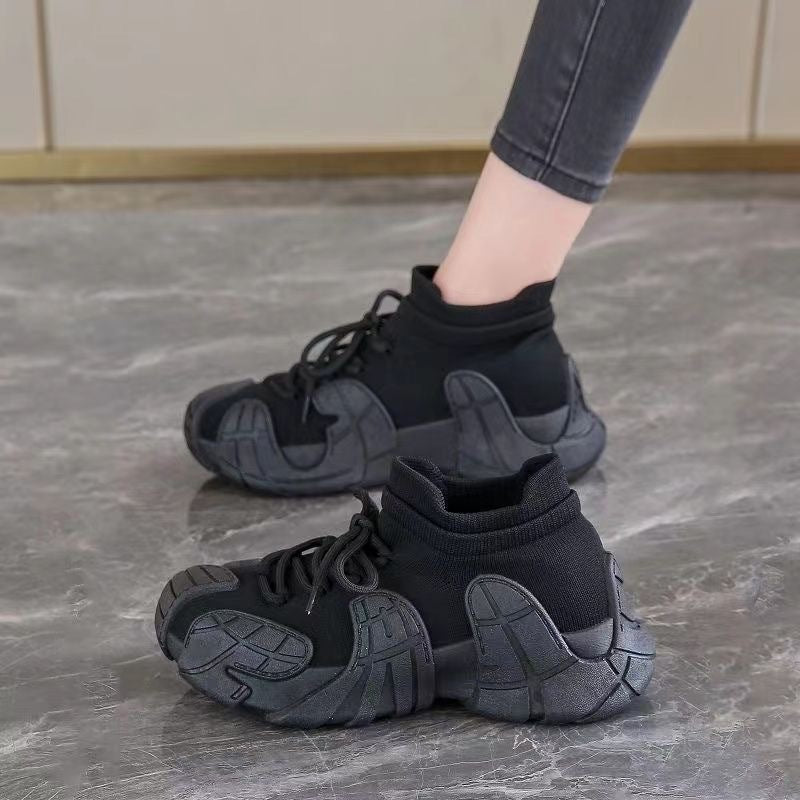 Damen bequeme Chunky Sneakers im modernen Design Shopnory