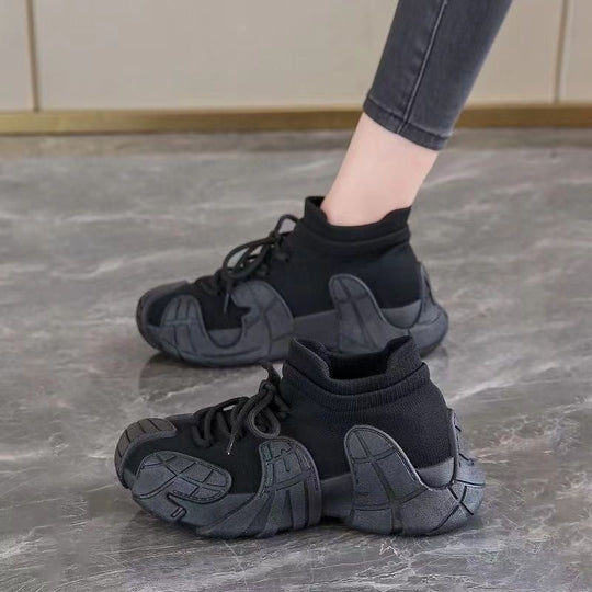 Damen bequeme Chunky Sneakers im modernen Design Shopnory