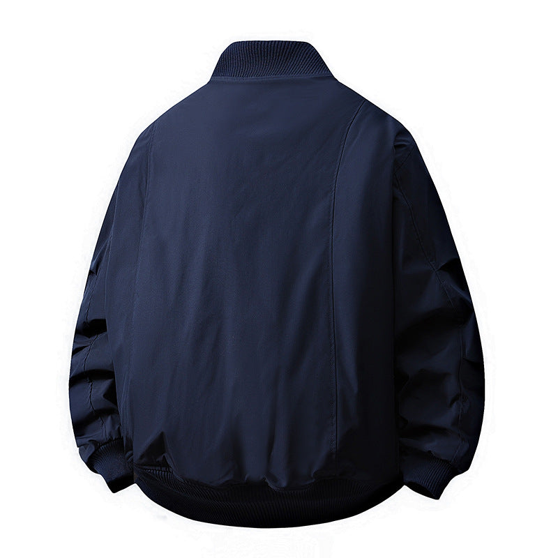 Herren lässige Übergangsjacke im minimalistischen Design