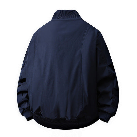 Herren lässige Übergangsjacke im minimalistischen Design