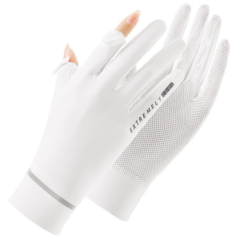 Sonnenschirm Eis Seide Handschuhe