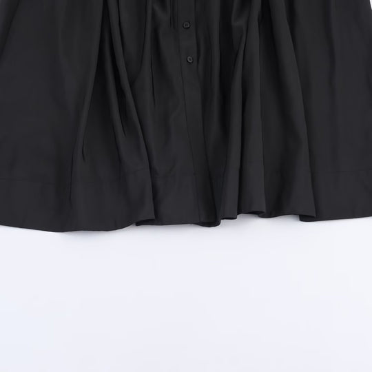 Damen Maxikleid im Hemdblusenstil mit Bindegürtel und schwingendem A‑Linienrock Shop Nory