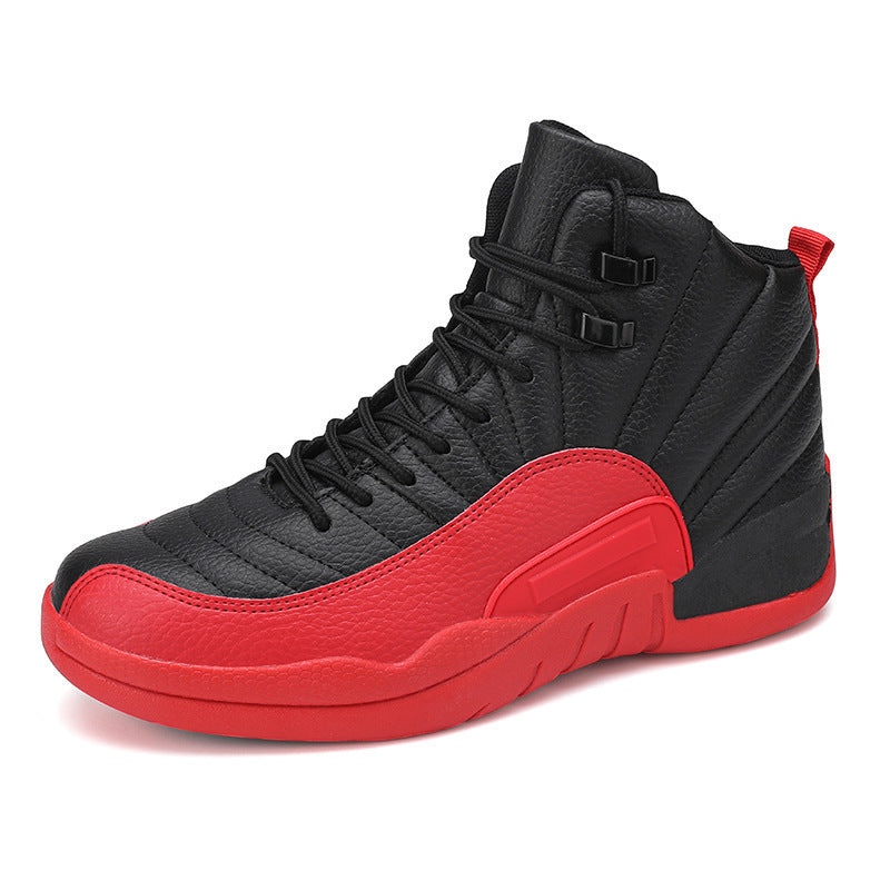 Herren High-Top Basketball-Sneaker mit gepolstertem Knöchelkragen und rutschfester Gummisohle Shopy Nory