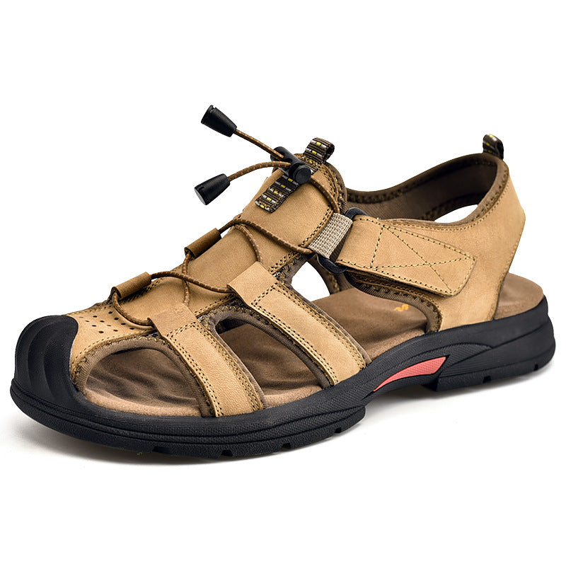 Herren Outdoor Sandalen mit verstellbarem Gurt und rutschfester Sohle Shopnory