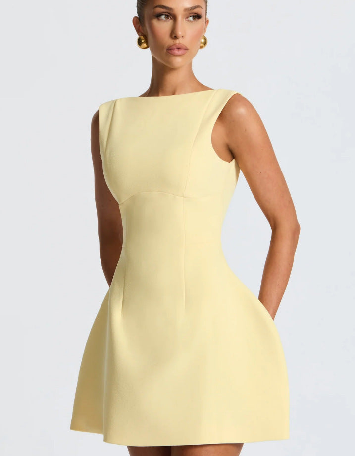 Damen Sommerkleid mit elegantem Schnitt Shopnory