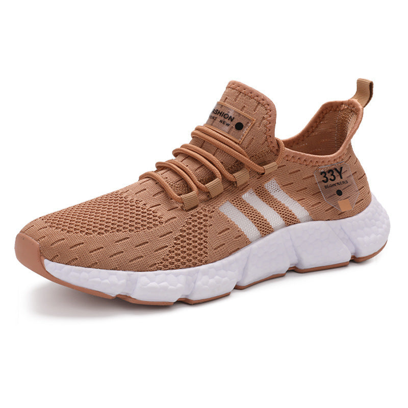 Herren Atmungsaktive Strick-Sneaker mit dämpfender Schaumsohle und Stretch-Fersenlasche Shopy Nory