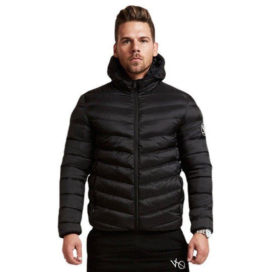 Herren leichte Daunenjacke
