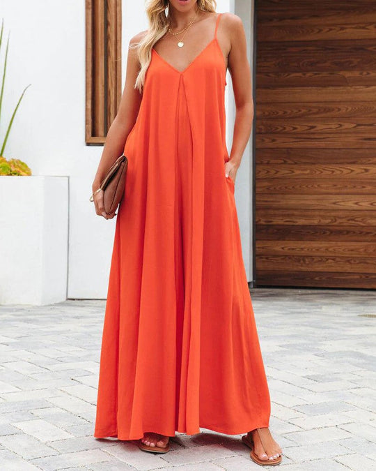 Damen lässiges Maxikleid