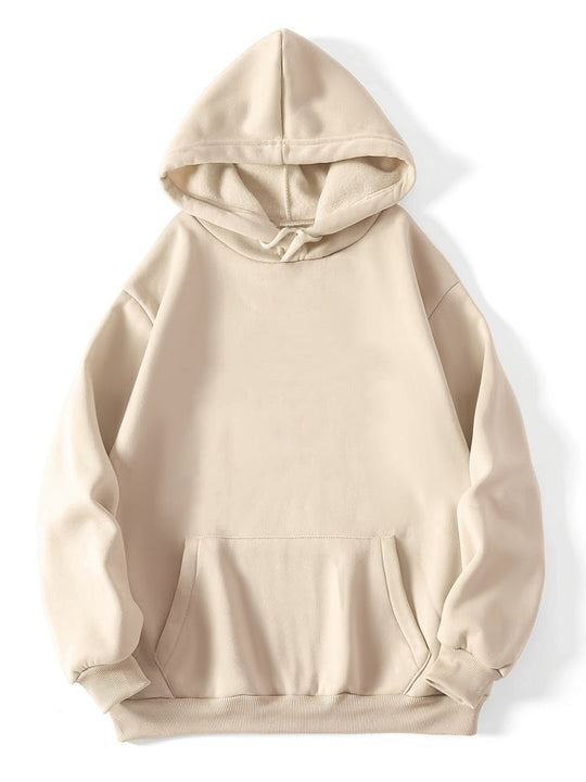 Damen Oversized Kapuzenpullover mit Kängurutasche