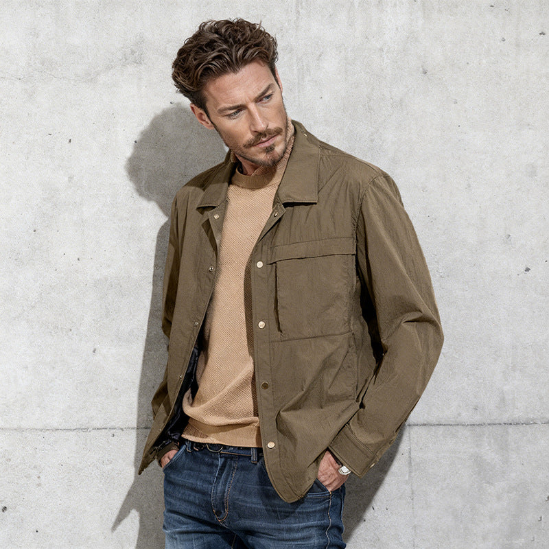 Herren multifunktionales Übershirt aus technischer Mikrofaser Shop Nory