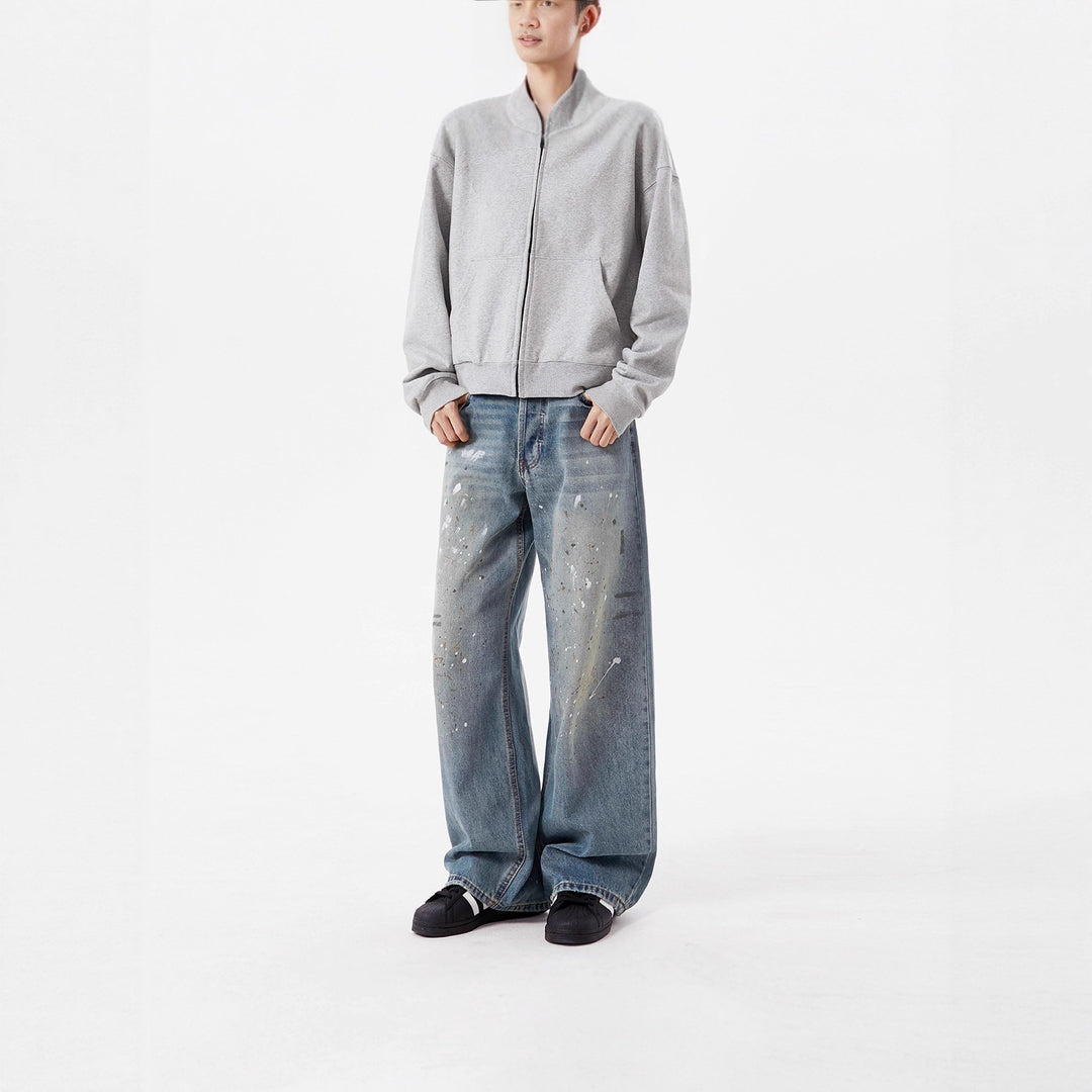 Damen Weitgeschnittene Jeans mit einzigartigen Zerstörungsdetails Shop Nory
