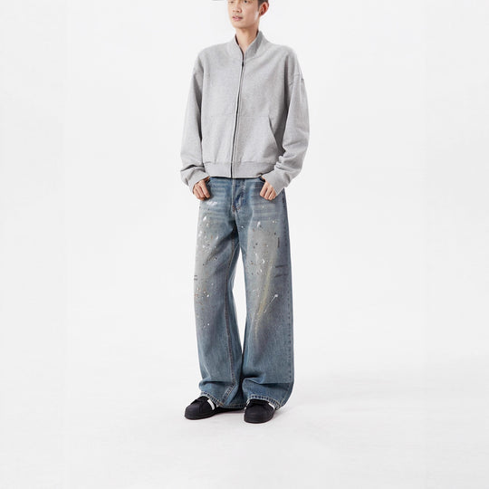 Damen Weitgeschnittene Jeans mit einzigartigen Zerstörungsdetails Shop Nory