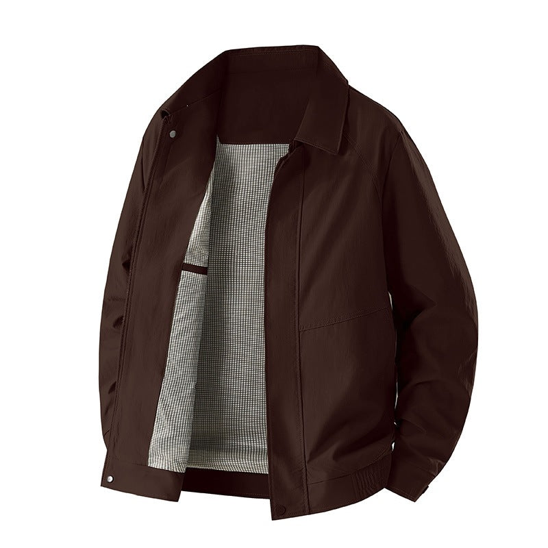 Herren Modische Freizeitjacke mit Innenfutter Shop Nory