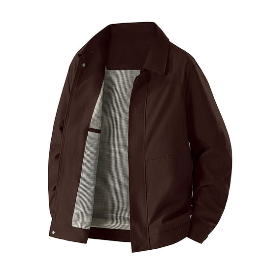 Herren Modische Freizeitjacke mit Innenfutter Shop Nory