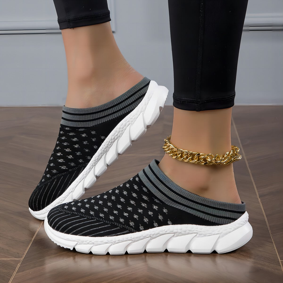 Damen Slip-On Clogs mit atmungsaktivem Obermaterial und rutschfester Sohle Shopnory