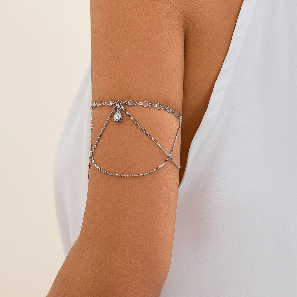 Damen Kettenarmband mit eleganten Verzierungen