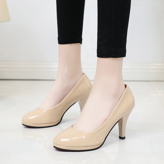 Damen elegante Pumps mit komfortablem Blockabsatz 1782226294