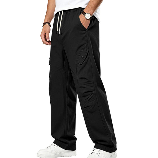 Herren Lässige Cargo-Jogginghose mit Kordelzug und Cut-Out-Details Shop Nory