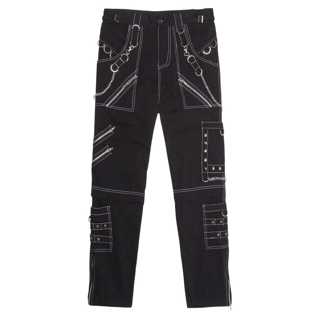 Herren Cargo-Hose mit Ketten-Details und praktischen Taschen