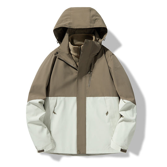 Herren Technische Outdoorjacke mit verstellbarem Kapuzendesign Shop Nory 1787797283