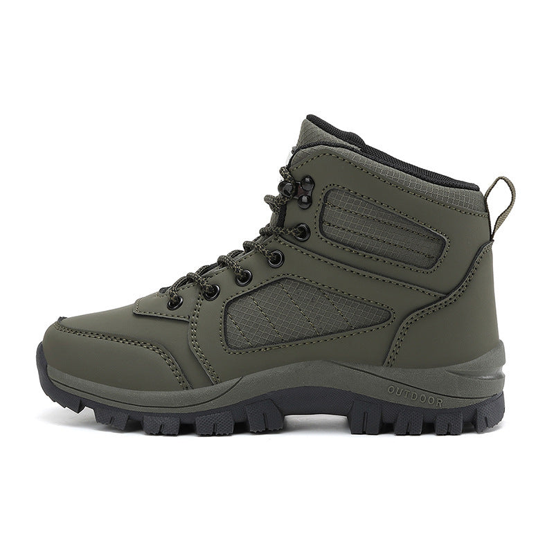 Damen wasserdichte Wanderschuhe mit rutschfester Sohle und atmungsaktivem Obermaterial