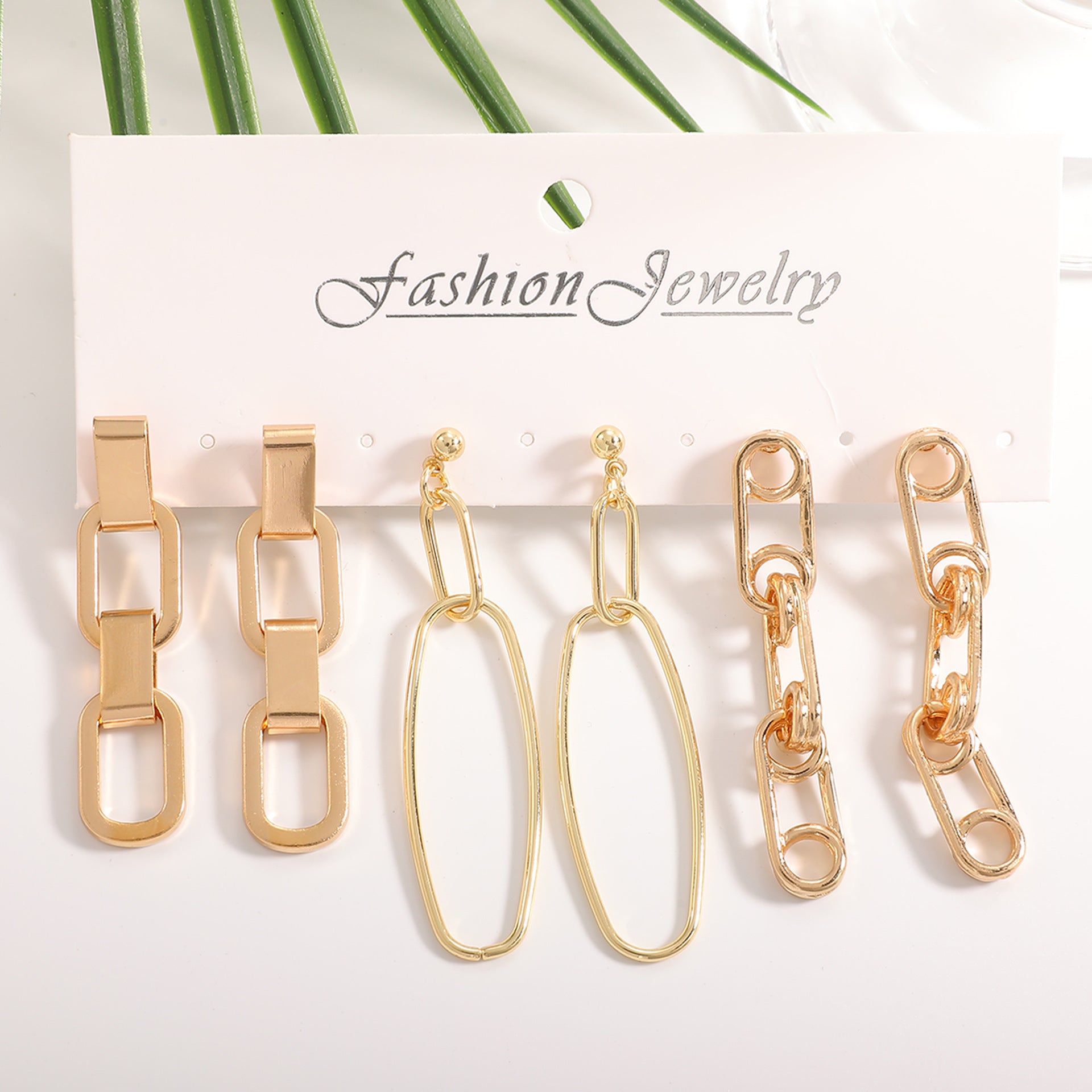 Damen Ohrhänger mit modernem, skulpturalem Design Shop Nory
