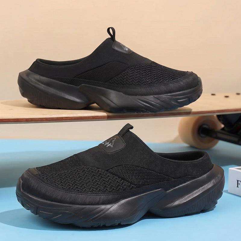 Unisex Slip-On Clog-Sneaker mit dicker Profilsohle und atmungsaktivem Mesh-Oberschuh Shop Nory