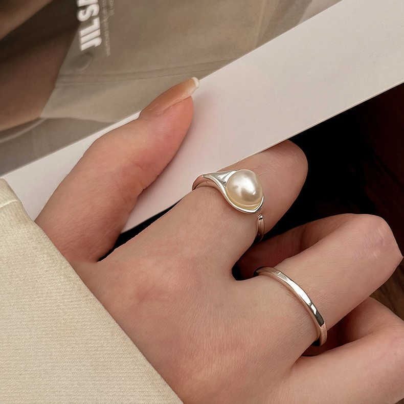 Damenring mit elegantem Perlen-Design Shop Nory