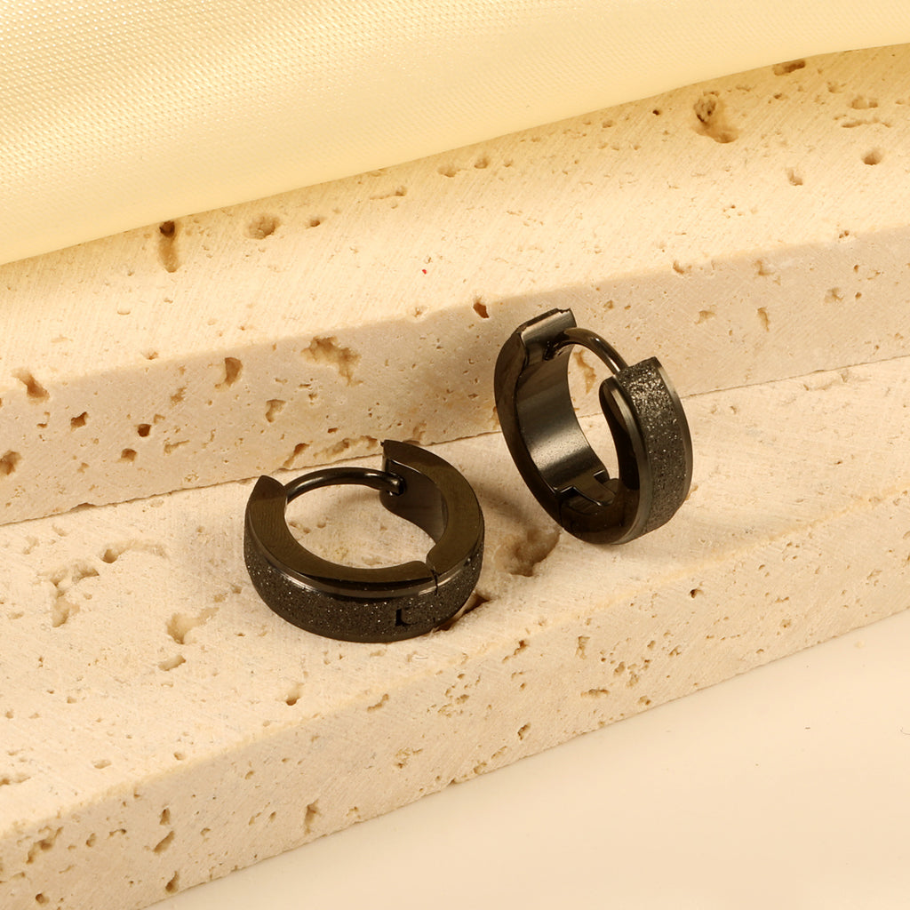 Damen Edelstahl Ohrstecker mit modernem, geschwungenem Design Shop Nory