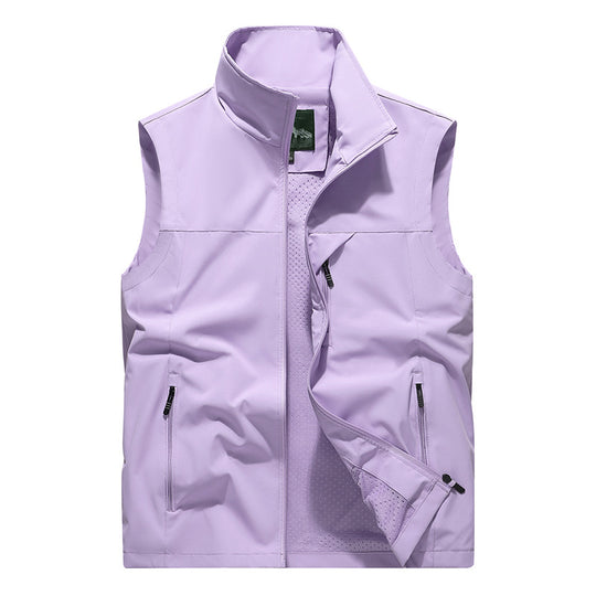 Herren Softshell-Outdoorweste mit winddichter Mikrofaserschale, Mesh-Innenfutter und Reißverschlusstaschen Shop Nory