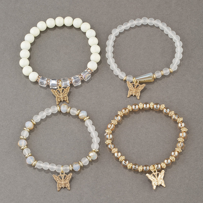 Boho Schmetterling Perlenarmband | Shop Nory