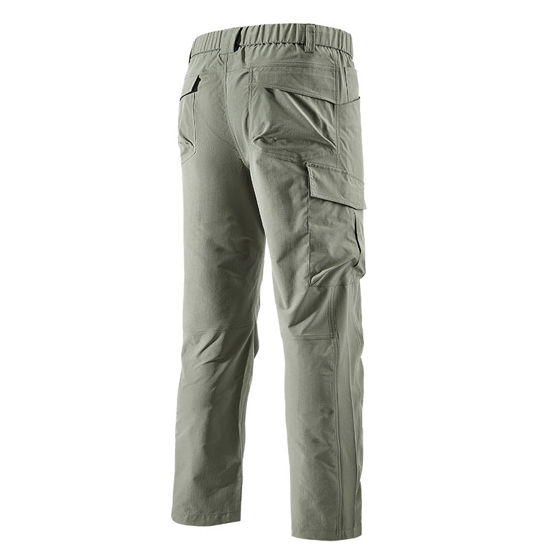 Herren Robust-konstruktive Cargo-Trekkinghose mit elastischem Bund und Mehrfach-Taschen Shop Nory