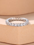 Damen Ring mit funkelnden Zirkonia in eleganter Fassung Shop Nory