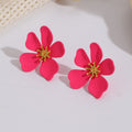 Damen Ohrringe im floralen Design mit glanzvollem goldenen Akzent Shop Nory