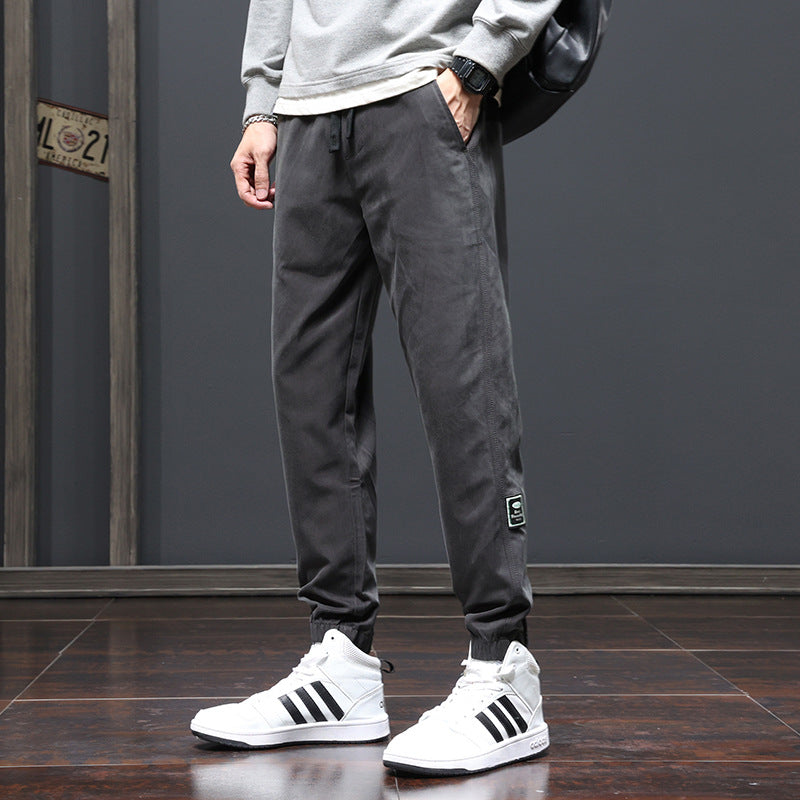 Herren Relaxed-Fit Joggerhose mit elastischem Bund, Kordelzug und Bündchen Shop Nory