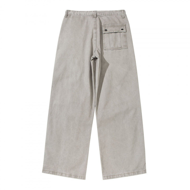 Damen Weite Utility-Hose aus robustem Canvas mit verstärkten Knie-Paneelen Shop Nory